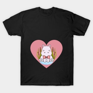 hippo love T-Shirt